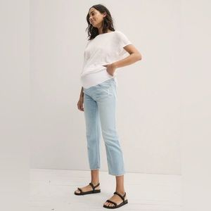 Hatch Over The Bump Straight Leg Maternity Jean
